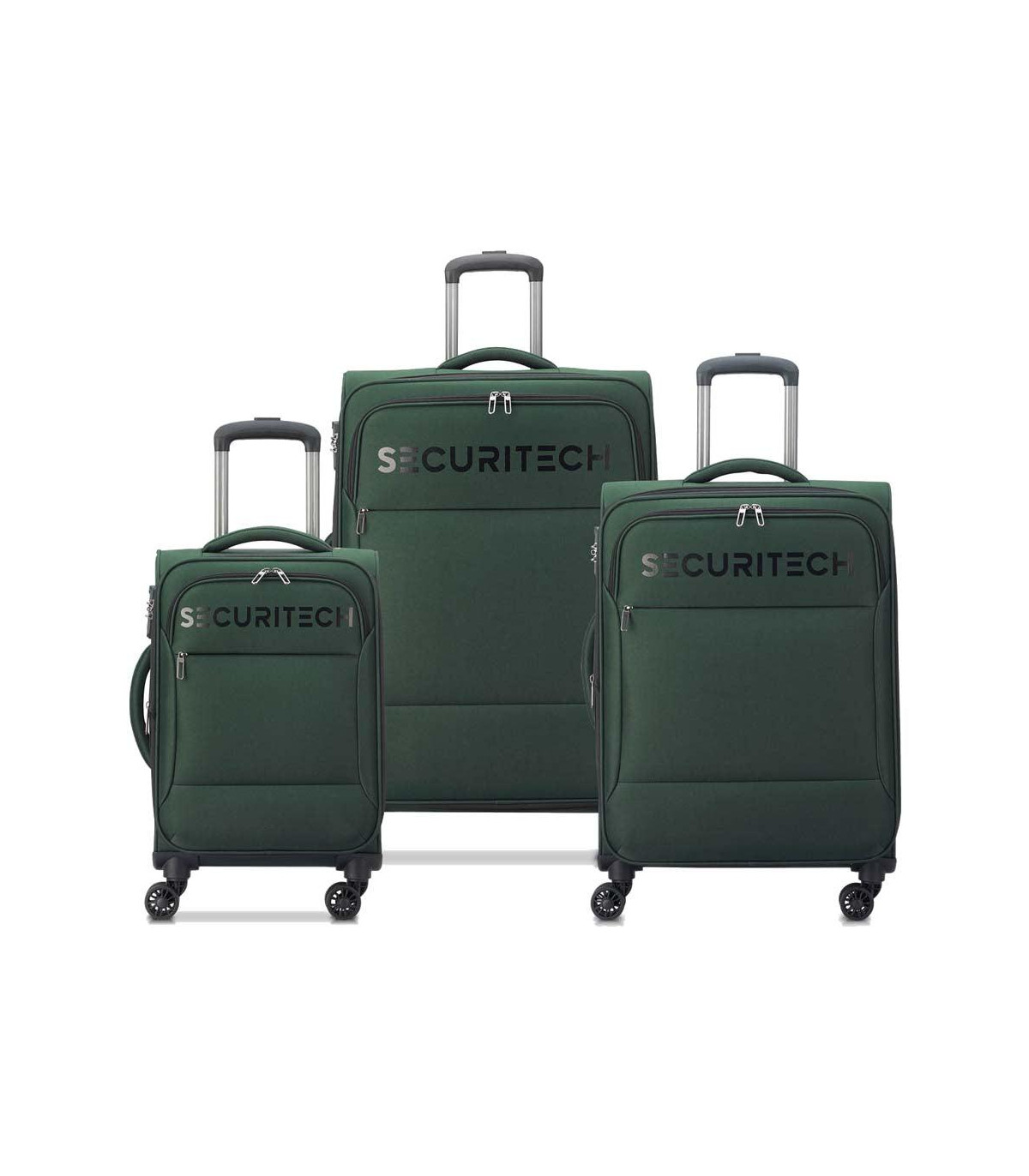 SET DE 3 VALIJAS EXPANDIBLES SECURITECH VANGUARD by DELSEY