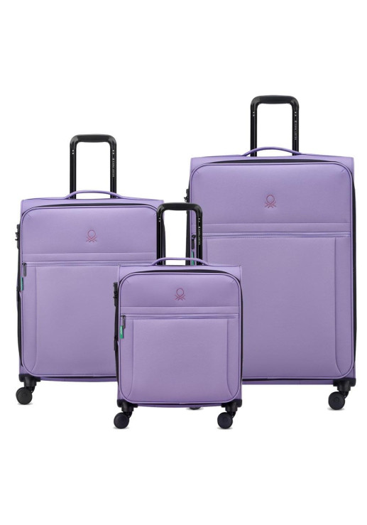SET DE 3 VALIJAS EXPANDIBLES BENETTON BE by DELSEY
