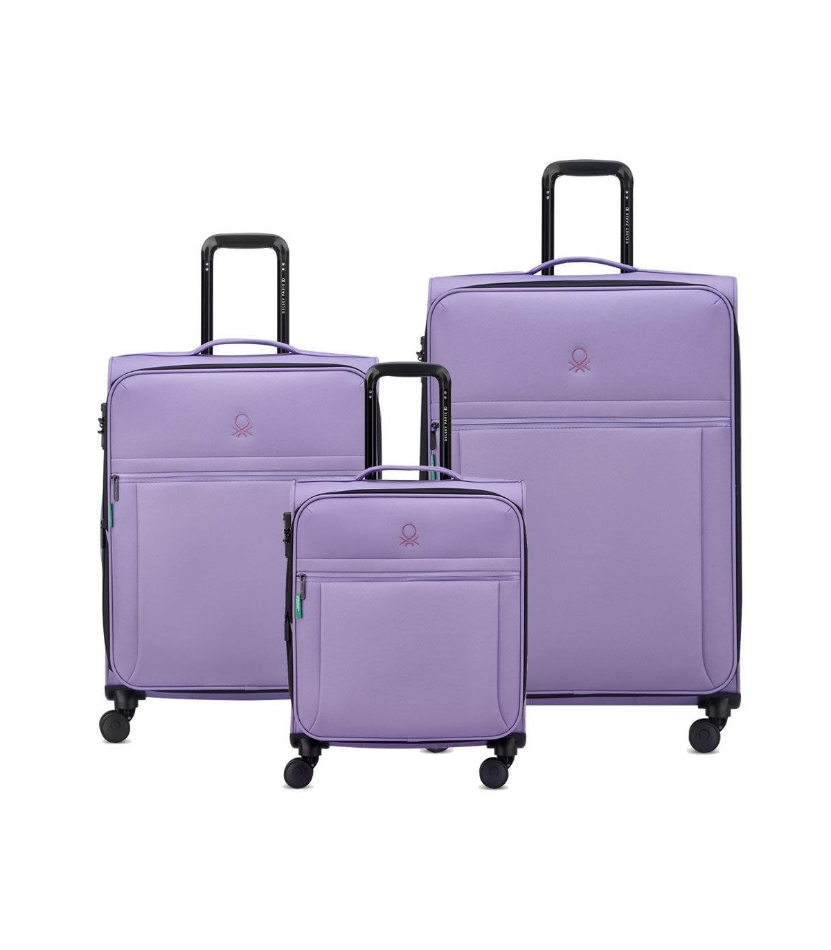 SET DE 3 VALIJAS EXPANDIBLES BENETTON BE by DELSEY
