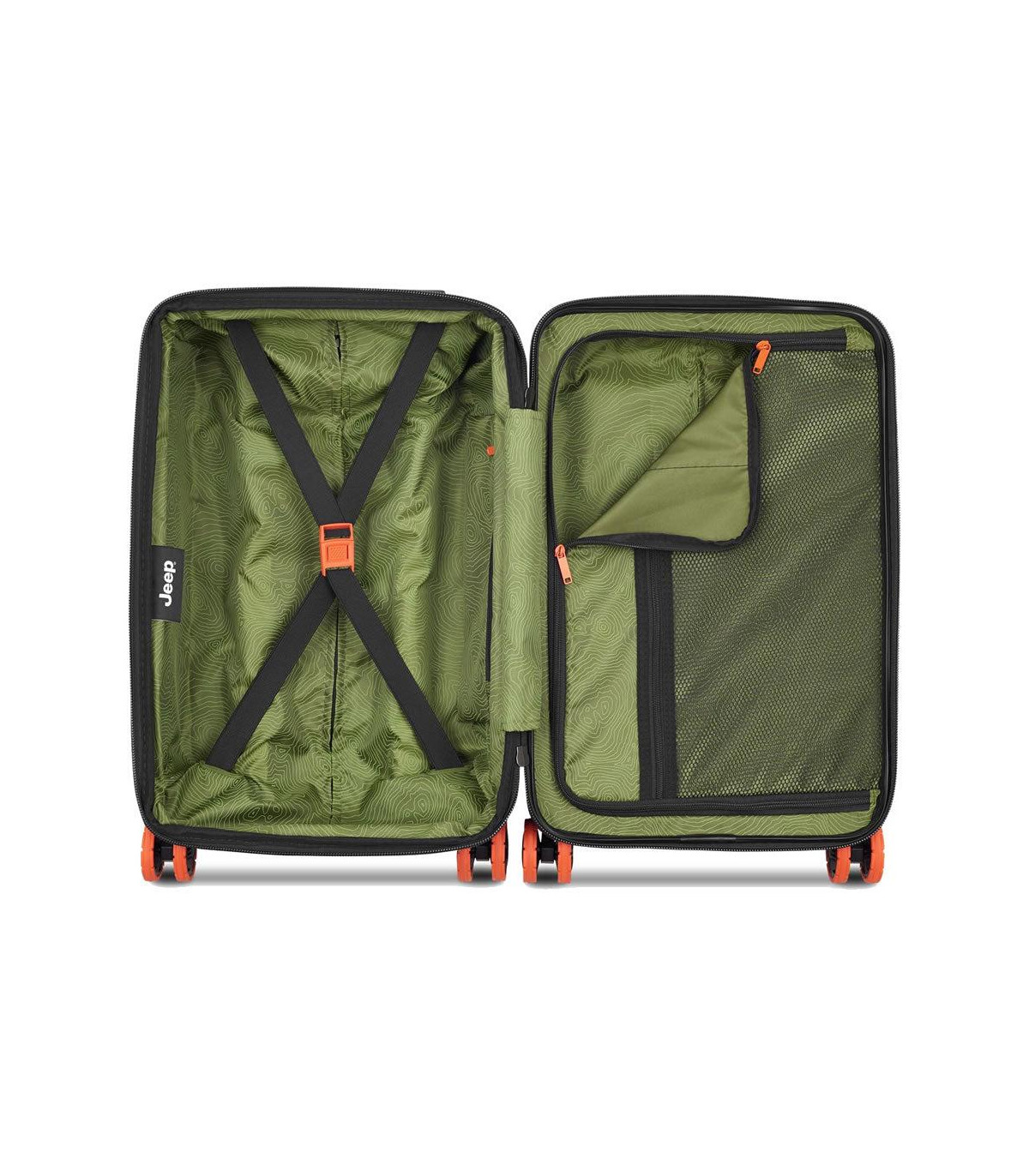 VALIJA DE CABINA EXPANDIBLE 55 cm. JEEP By DELSEY 2B