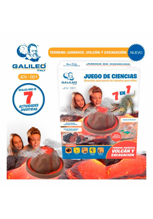 Volcán Y Excavación Jurásica Galileo Italy