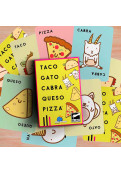 Taco Gato Cabra Queso Pizza