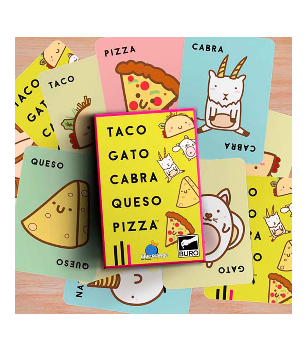 Taco Gato Cabra Queso Pizza