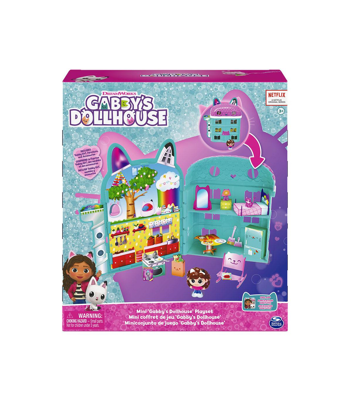 La Casa De Muñecas De Gabby | Playset Mini Casa