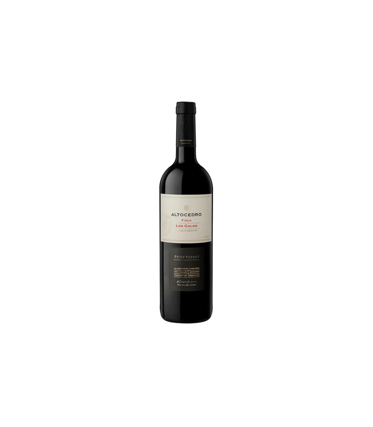 Vino Tinto Altocedro Los Galos Petit Verdot
