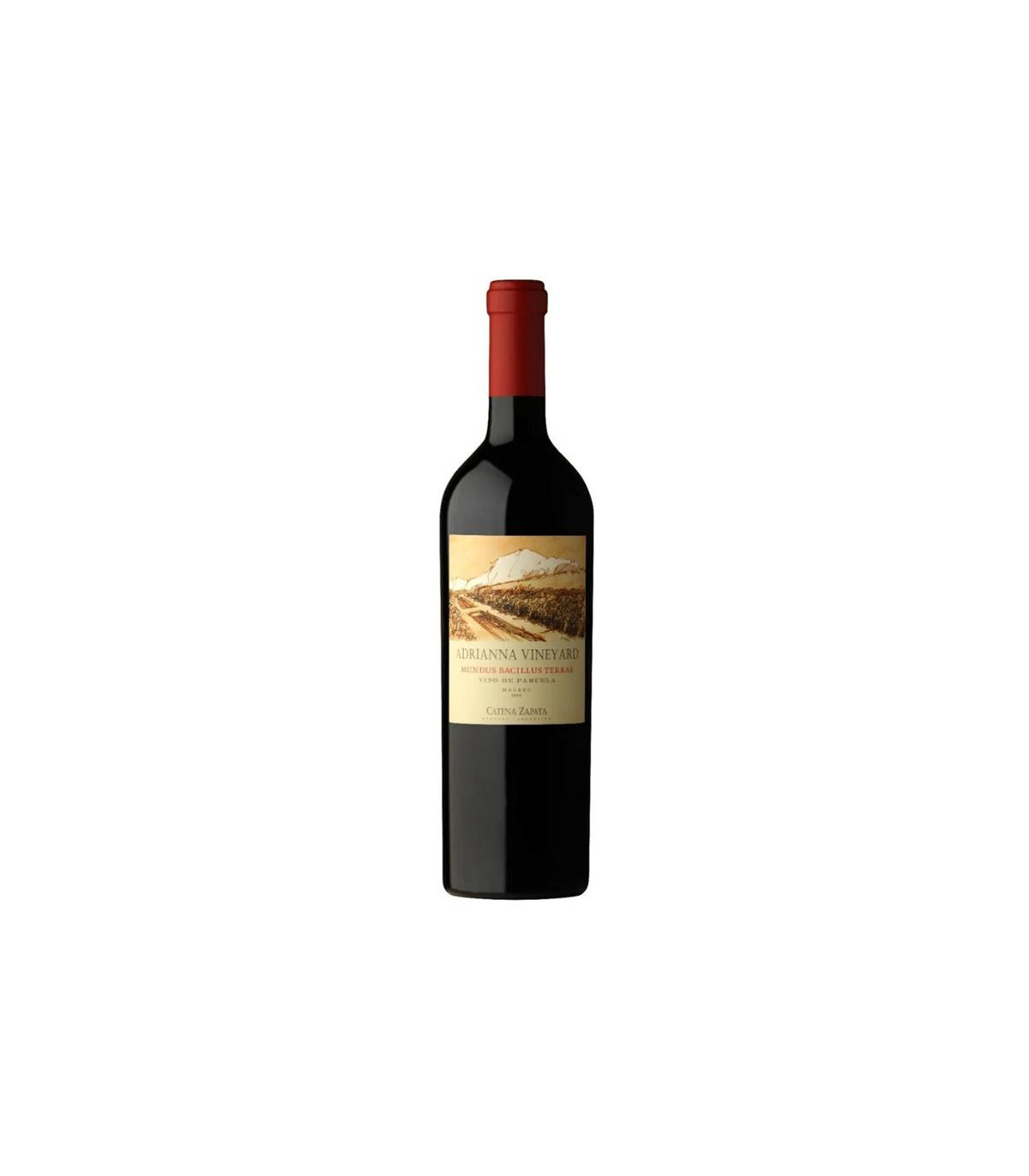 Vino Tinto Adrianna Mundus Bacillus Terrae Malbec Catena Zapata
