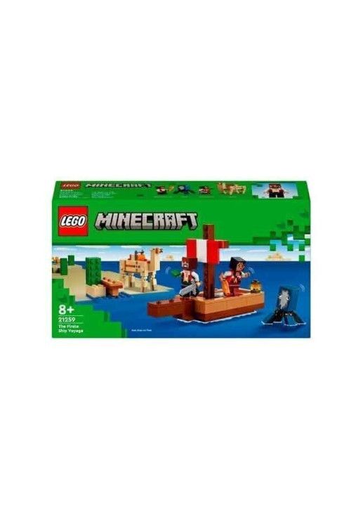 Lego Minecraft Barco Pirata