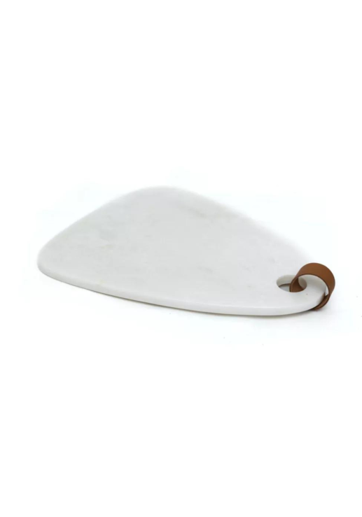 Tabla Marmol Triangular Blanca