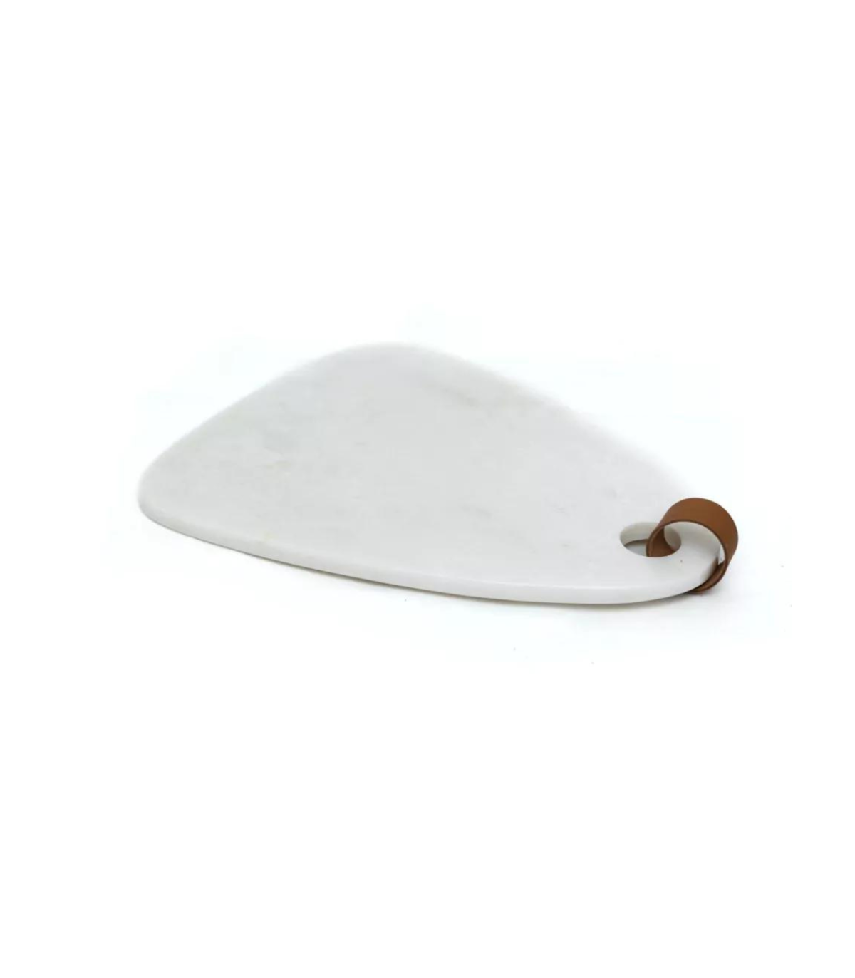Tabla Marmol Triangular Blanca