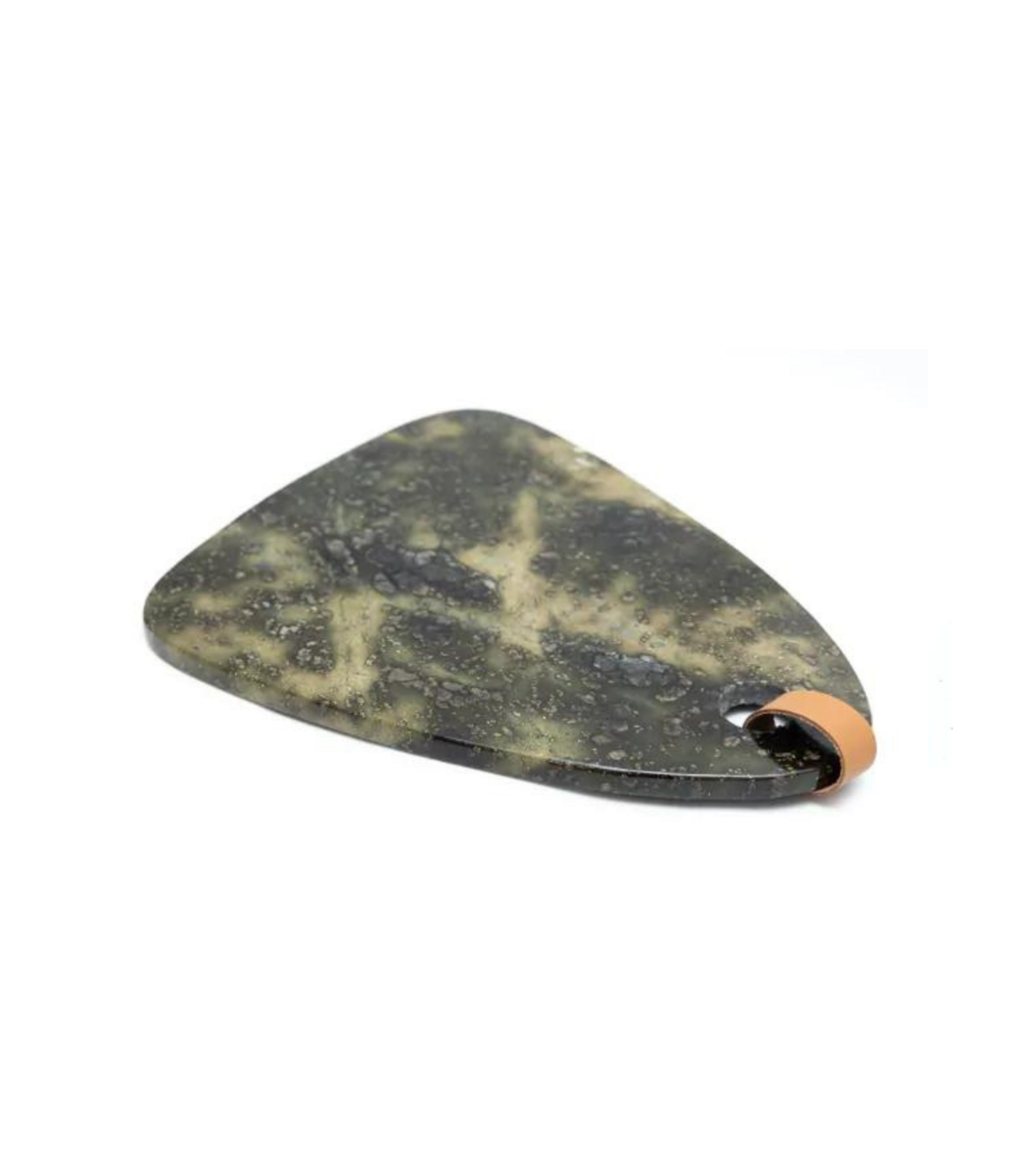 Tabla Mármol Triangular Negra