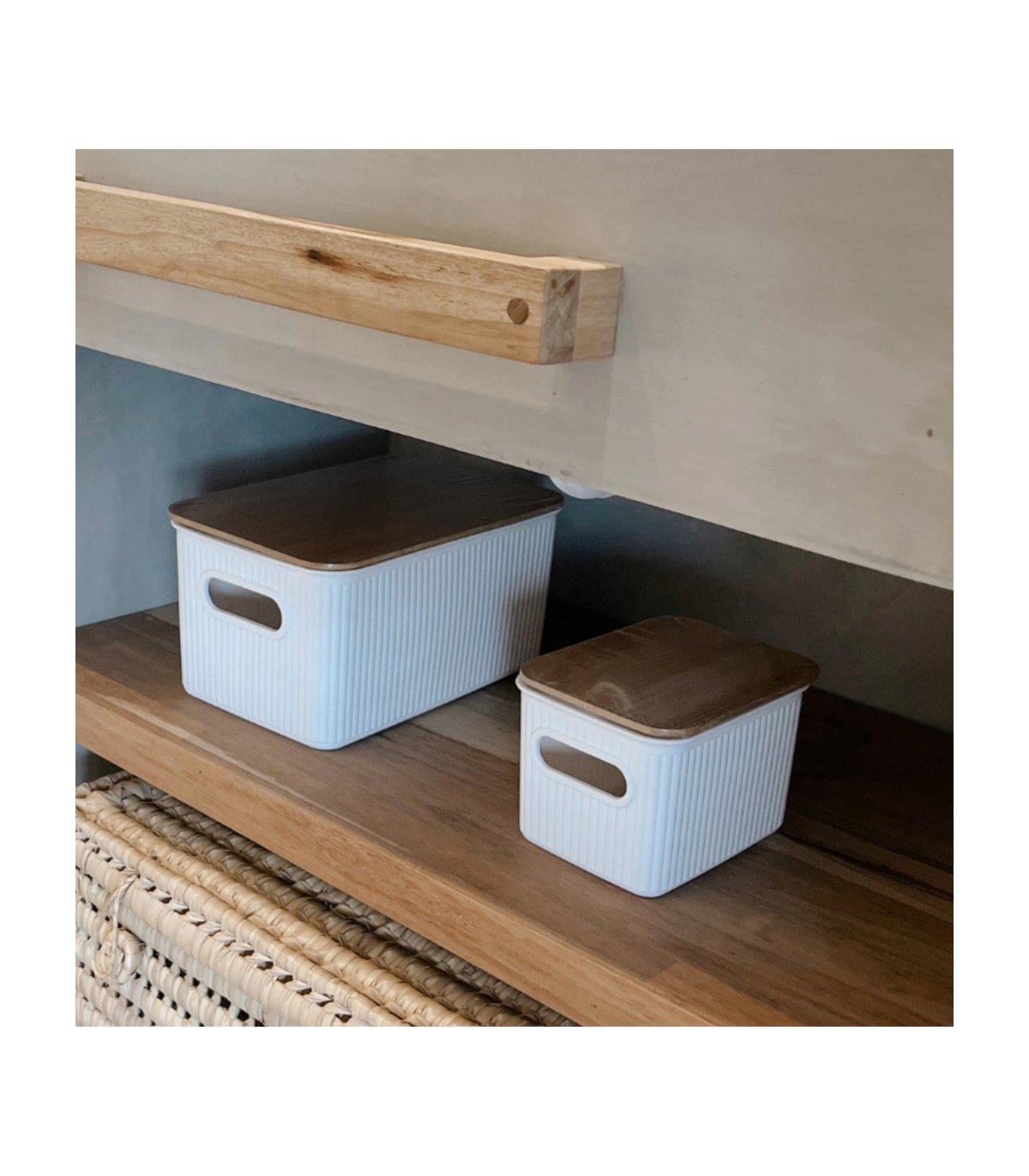 Caja Basket Blanca