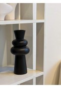 Florero Broadway Negro Minimalista
