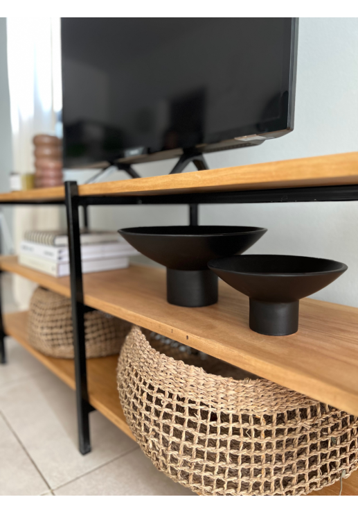 Centro Woodside Negro - Grande