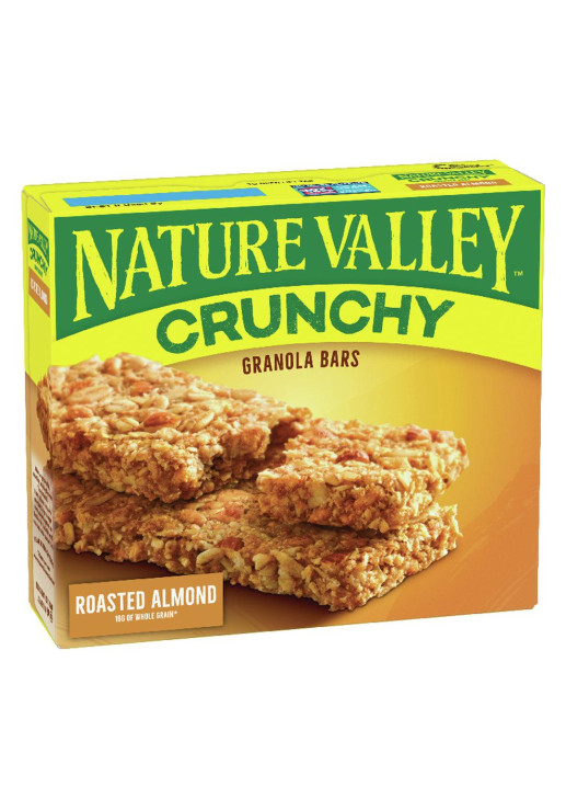 Barras De Cereal Almendras Tostadas Nature Valley 42 Gr. X6