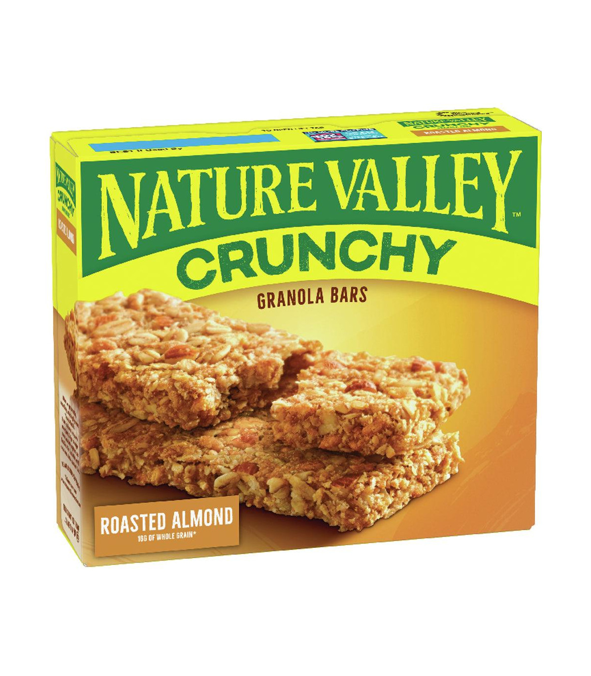Barras De Cereal Almendras Tostadas Nature Valley 42 Gr. X6