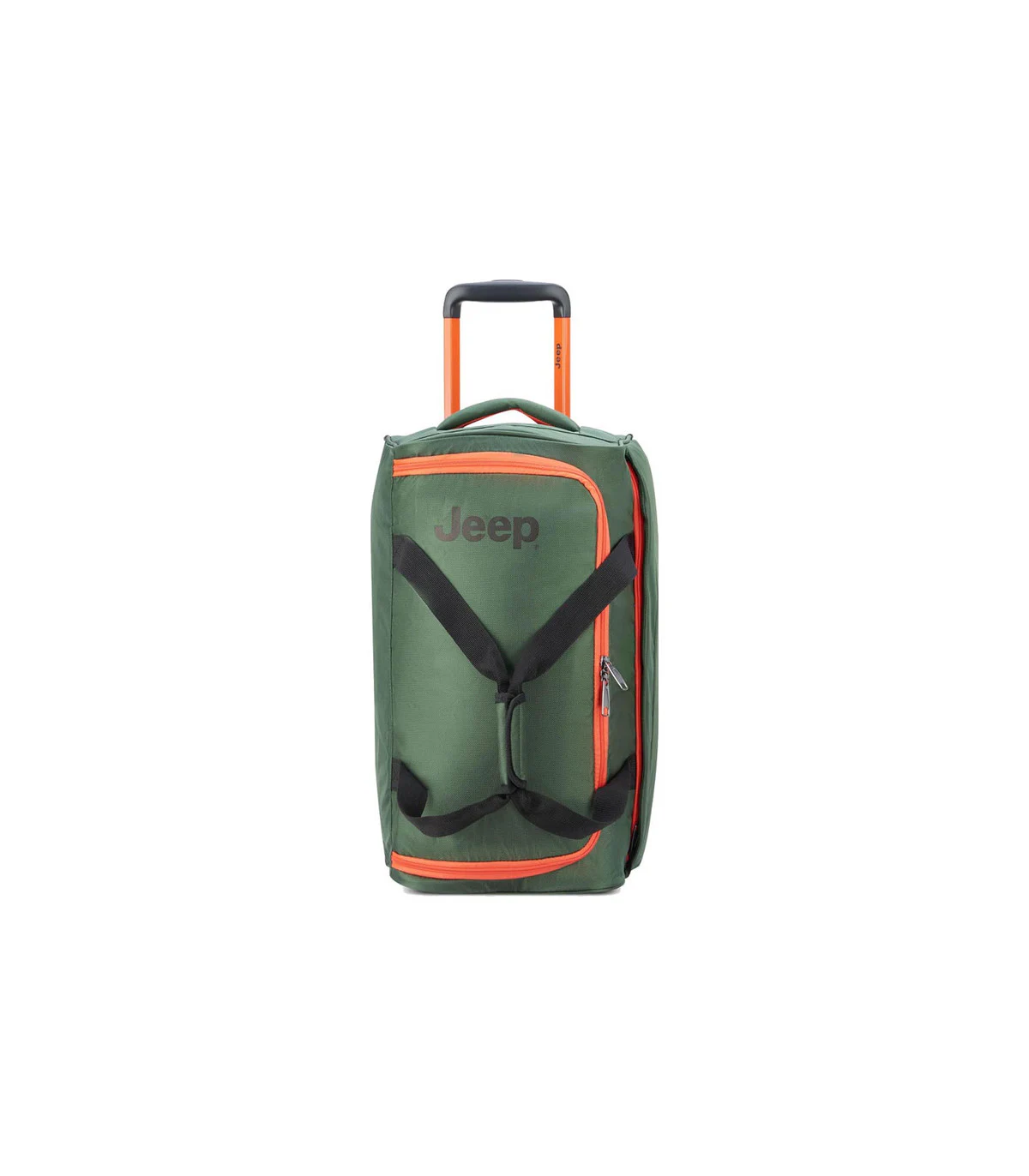 Bolso De Cabina Con Carro 55 Cm Jeep By Delsey 9d - Verde