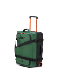 Bolso De Cabina Con Carro Impermeable 55 Cm. Jeep By Delsey 5a - Verde