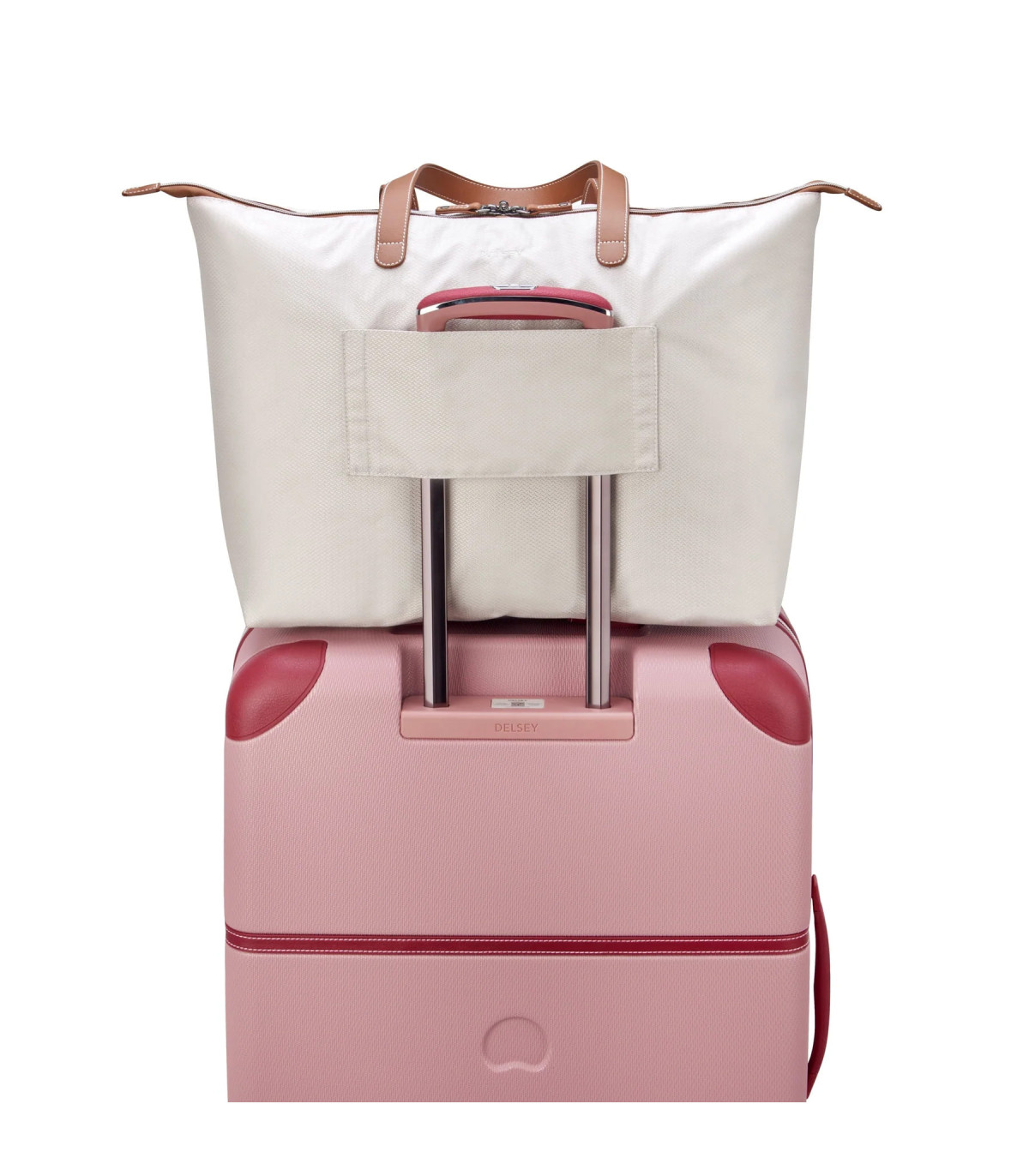 Bolso De Mano Plegable Chatelet Air 2.0 - Marfil