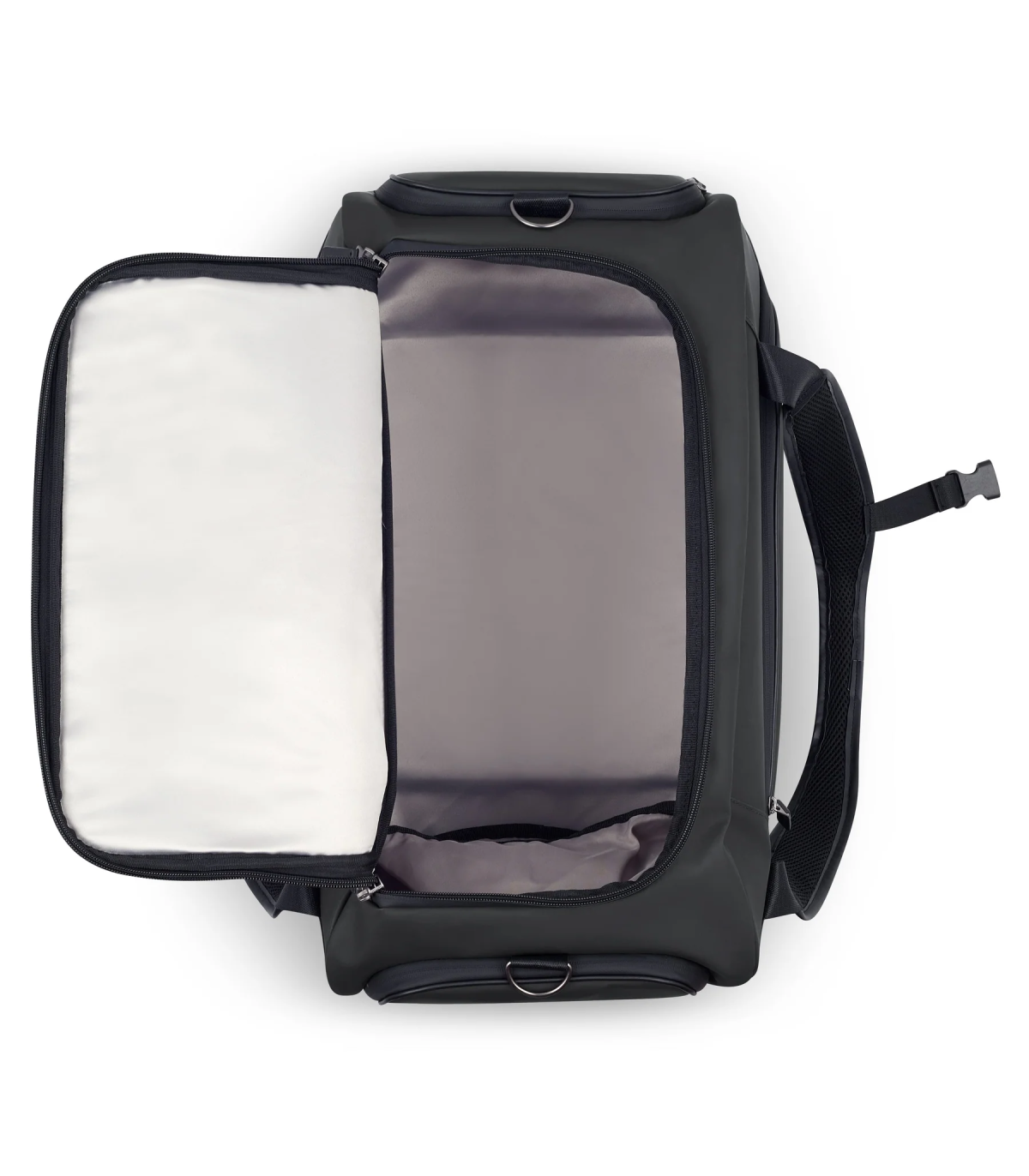 Bolso De Viaje 55 Cm. Apto Cabina Peugeot Voyages - Negro