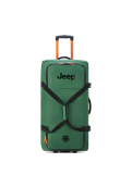 Bolso Grande Con Carro Impermeable 82 Cm Jeep By Delsey 5a - Verde