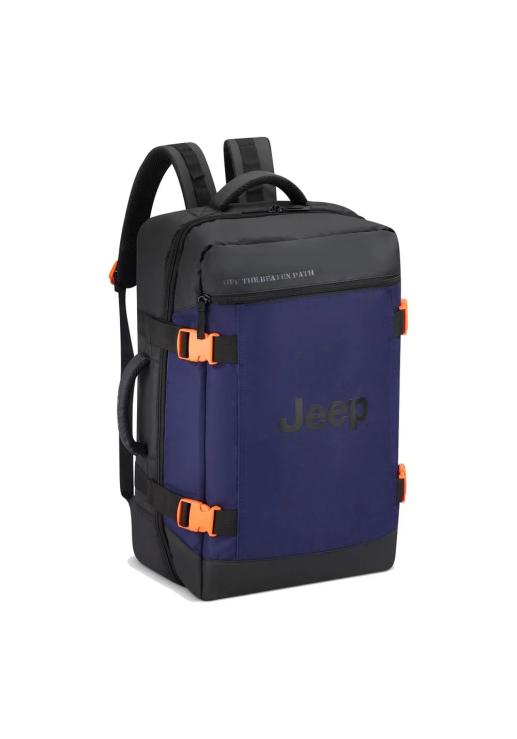 Mochila De Viaje 55cm Jeep By Delsey 7c - Azul