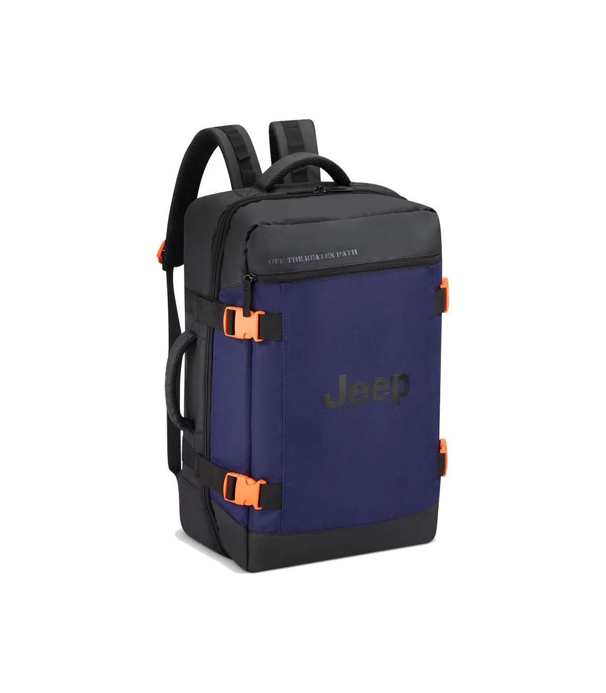 Mochila De Viaje 55cm Jeep By Delsey 7c - Azul