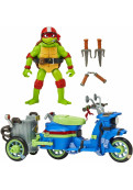 Tortugas Ninja Película | Figura Con Moto Ninja Cycle