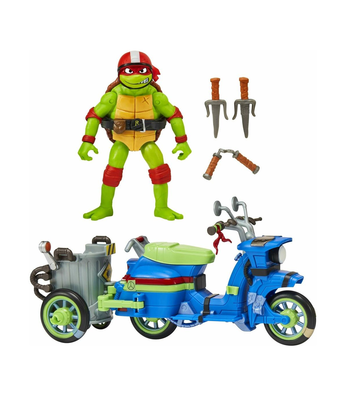 Tortugas Ninja Película | Figura Con Moto Ninja Cycle