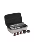 Nano Kit De Viaje | Gris Espacial | Cafetera Portátil + Estuche