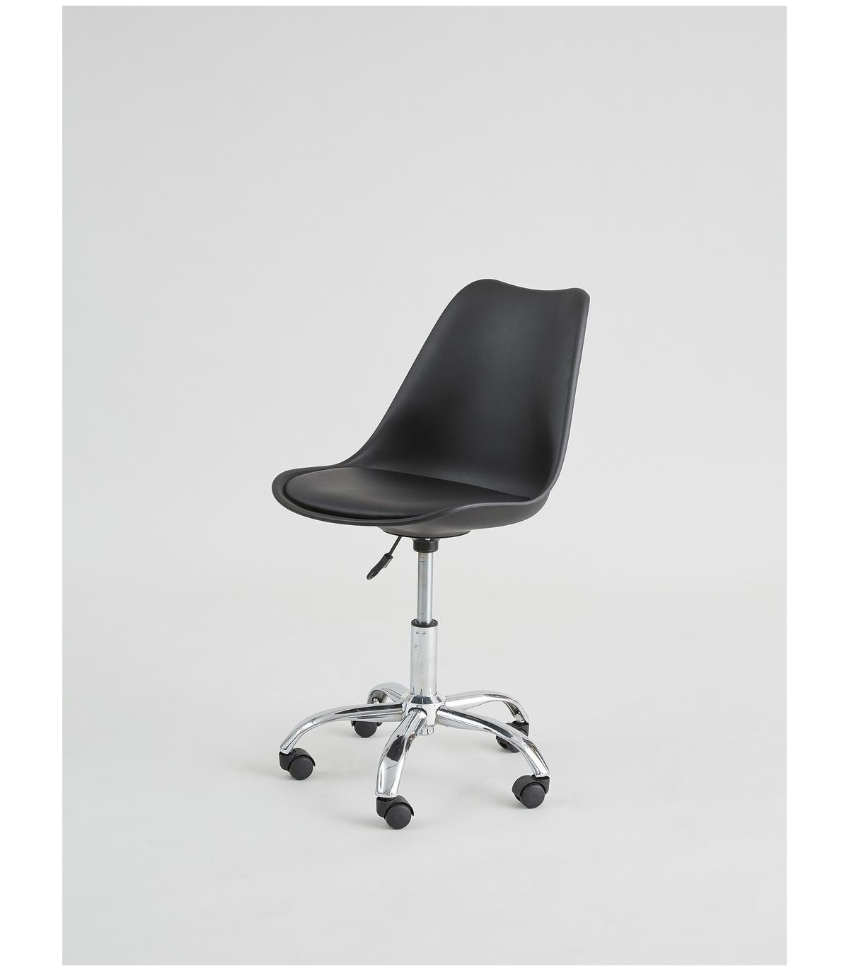 Silla Tulip Negra Giratoria