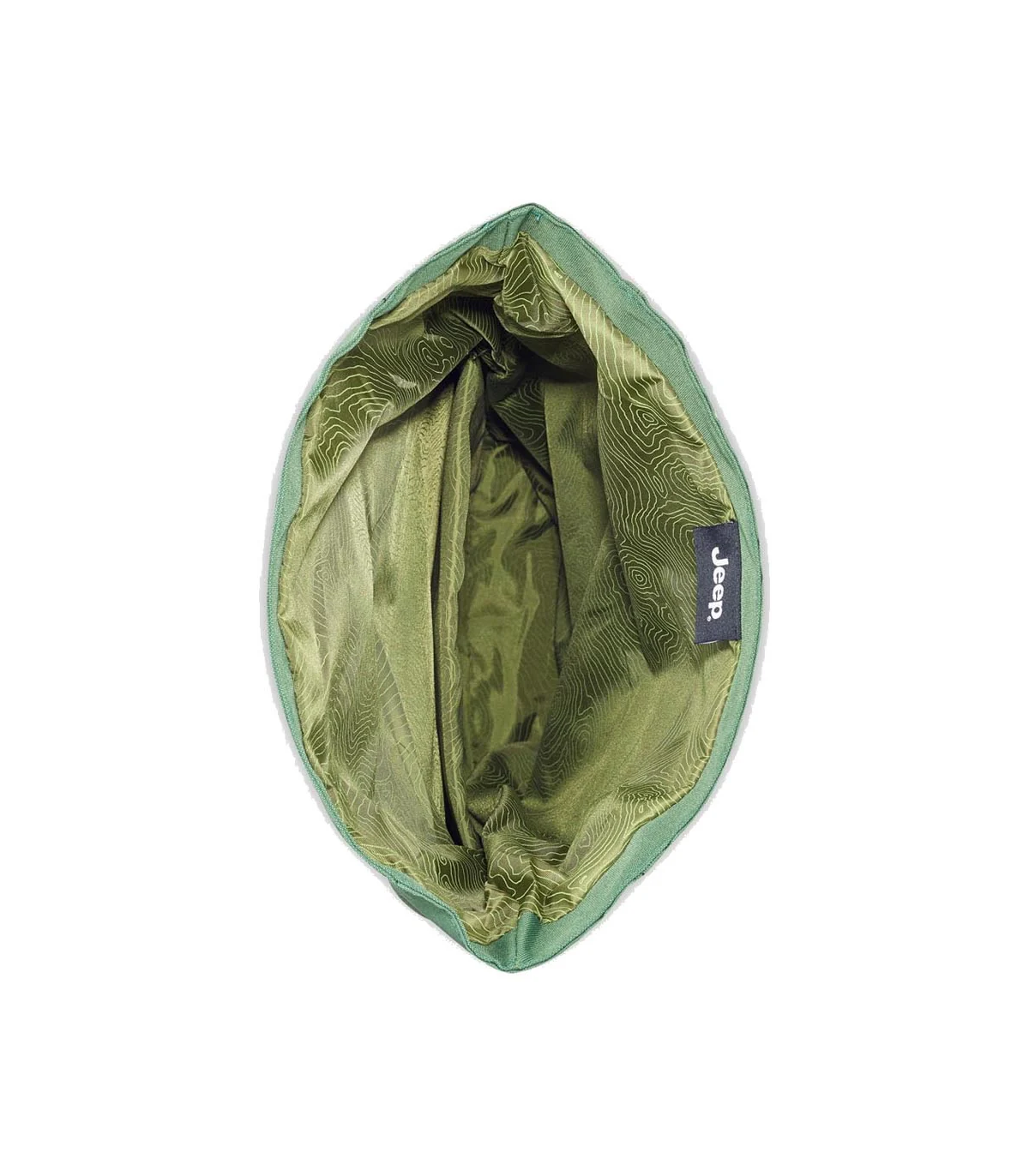 Mochila Portanotebook 14" Rolltop Jeep By Delsey 16d - Verde Oliva