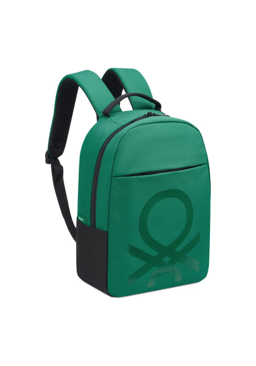 Mochila Portanotebook 15,6 Pulgadas Benetton Fabrica By Delsey - Verde