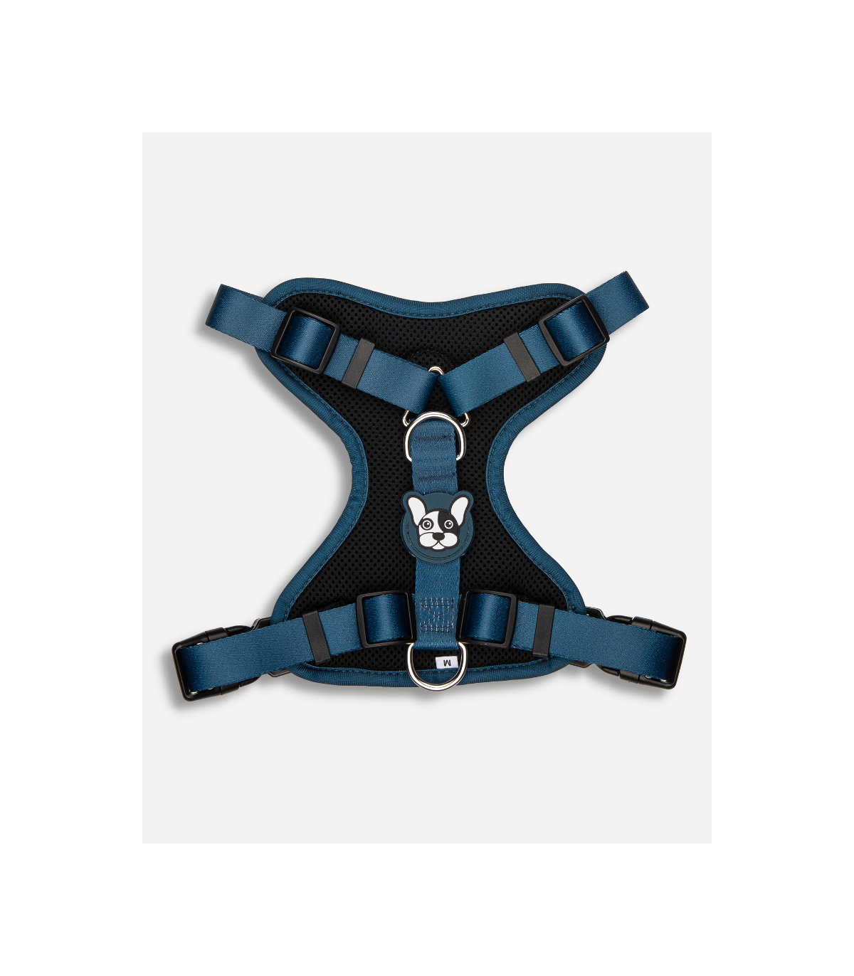 Arnes Doble Agarre Azul (acero) L