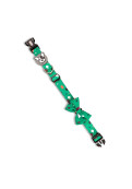Collar Con Moño Rocky Verde L