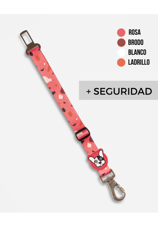 Cinturón De Seguridad Rocky Rosa S