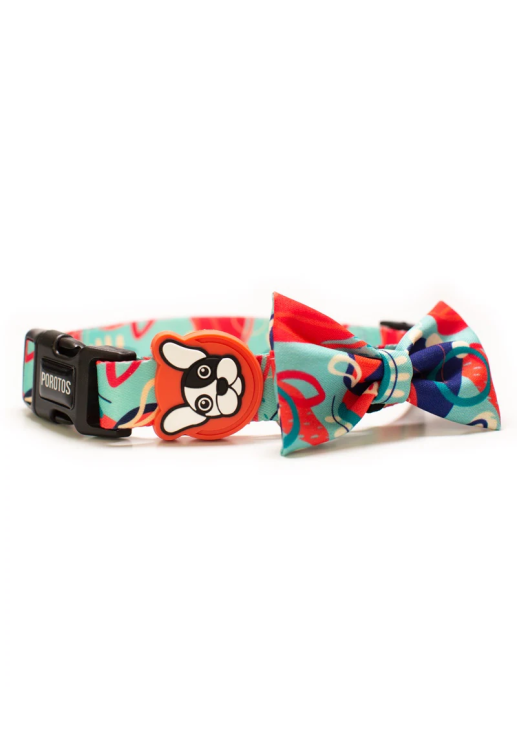 Collar Con Moño Piñata M