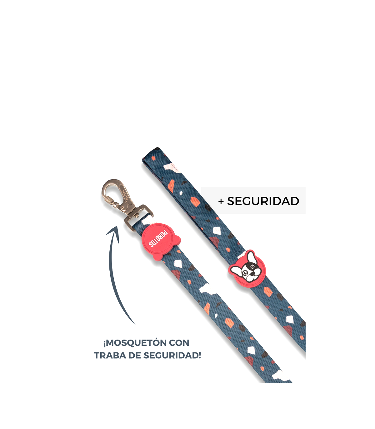 Correa Estándar Rocky Azul* 2 Mts (acero) L