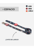 Correa Estándar Rocky Azul* 2 Mts (acero) L
