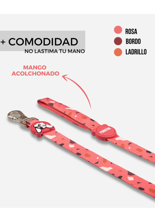Correa Estándar Rocky Rosa * 2 Mts S