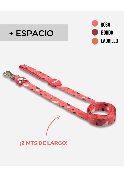Correa Estándar Rocky Rosa * 2 Mts S