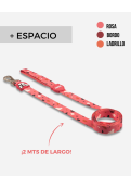 Correa Estándar Rocky Rosa * 2 Mts S