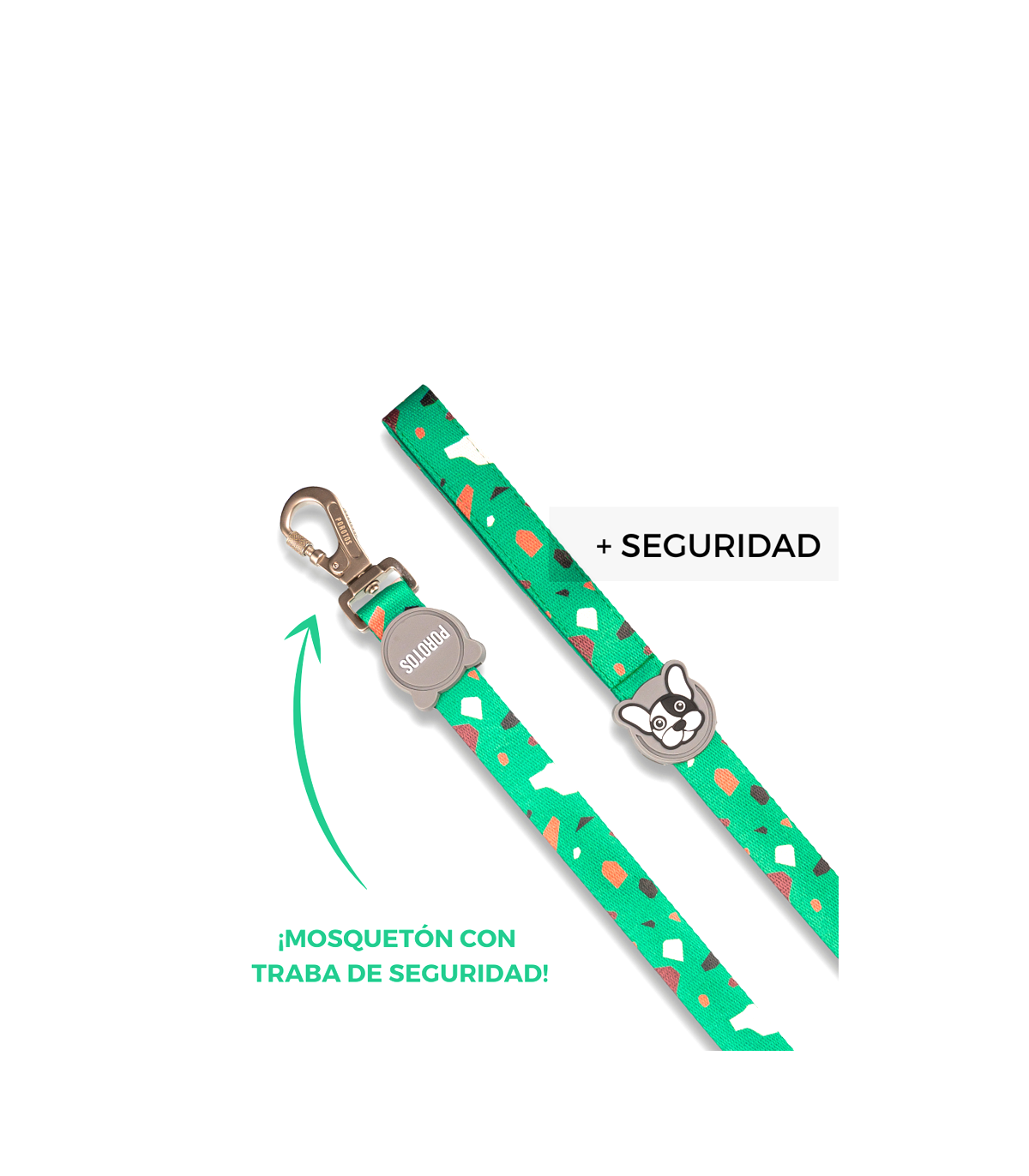Correa Estándar Rocky Verde* 2 Mts S