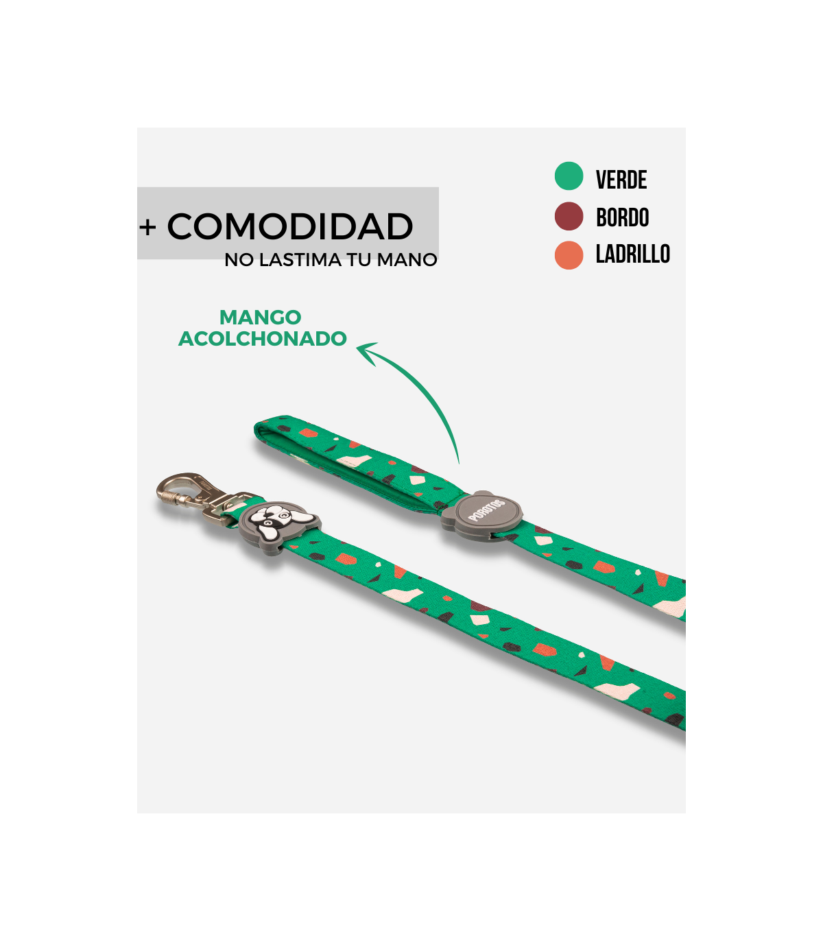 Correa Estándar Rocky Verde* 2 Mts S