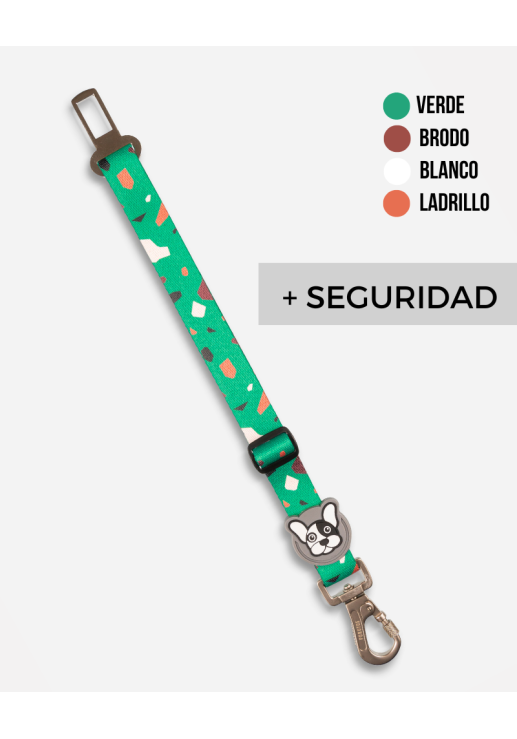 Cinturón De Seguridad Rocky Verde L