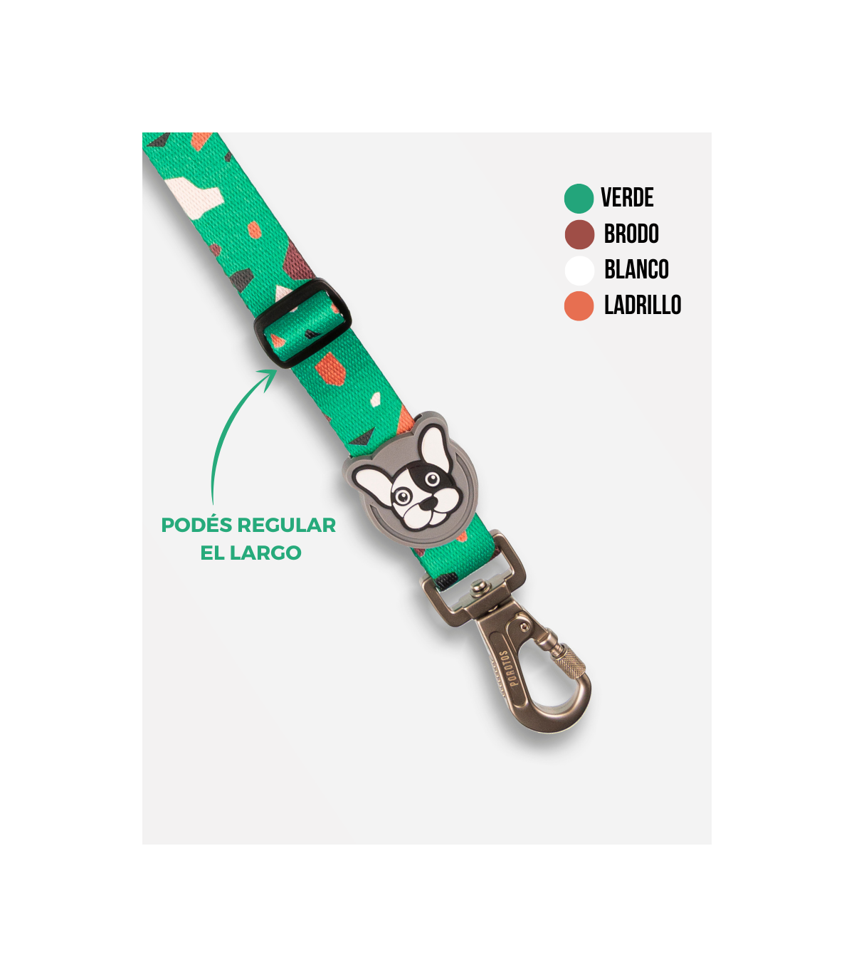 Cinturón De Seguridad Rocky Verde L