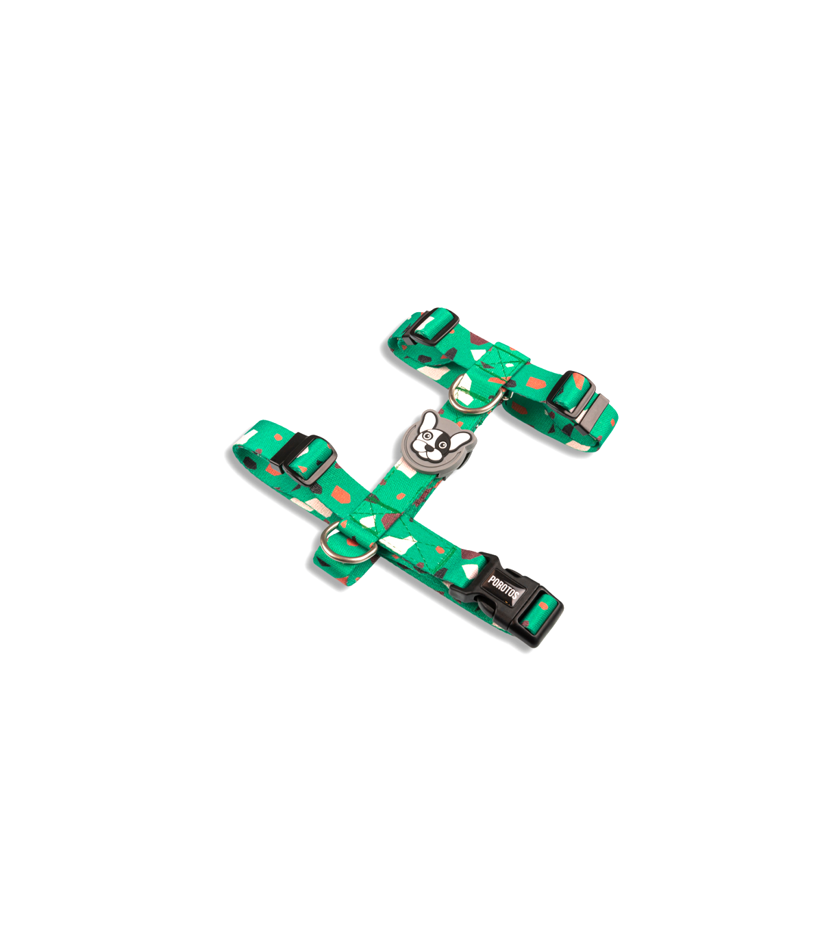 Pretal Doble Agarre Rocky Verde S