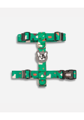 Pretal Doble Agarre Rocky Verde S