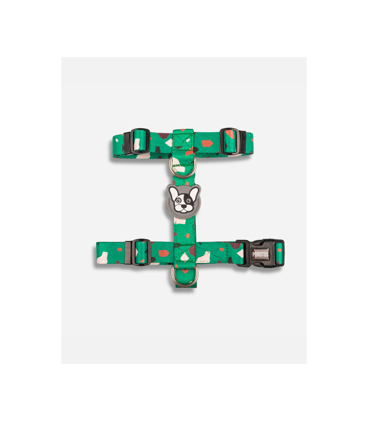 Pretal Doble Agarre Rocky Verde S