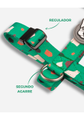 Pretal Doble Agarre Rocky Verde S