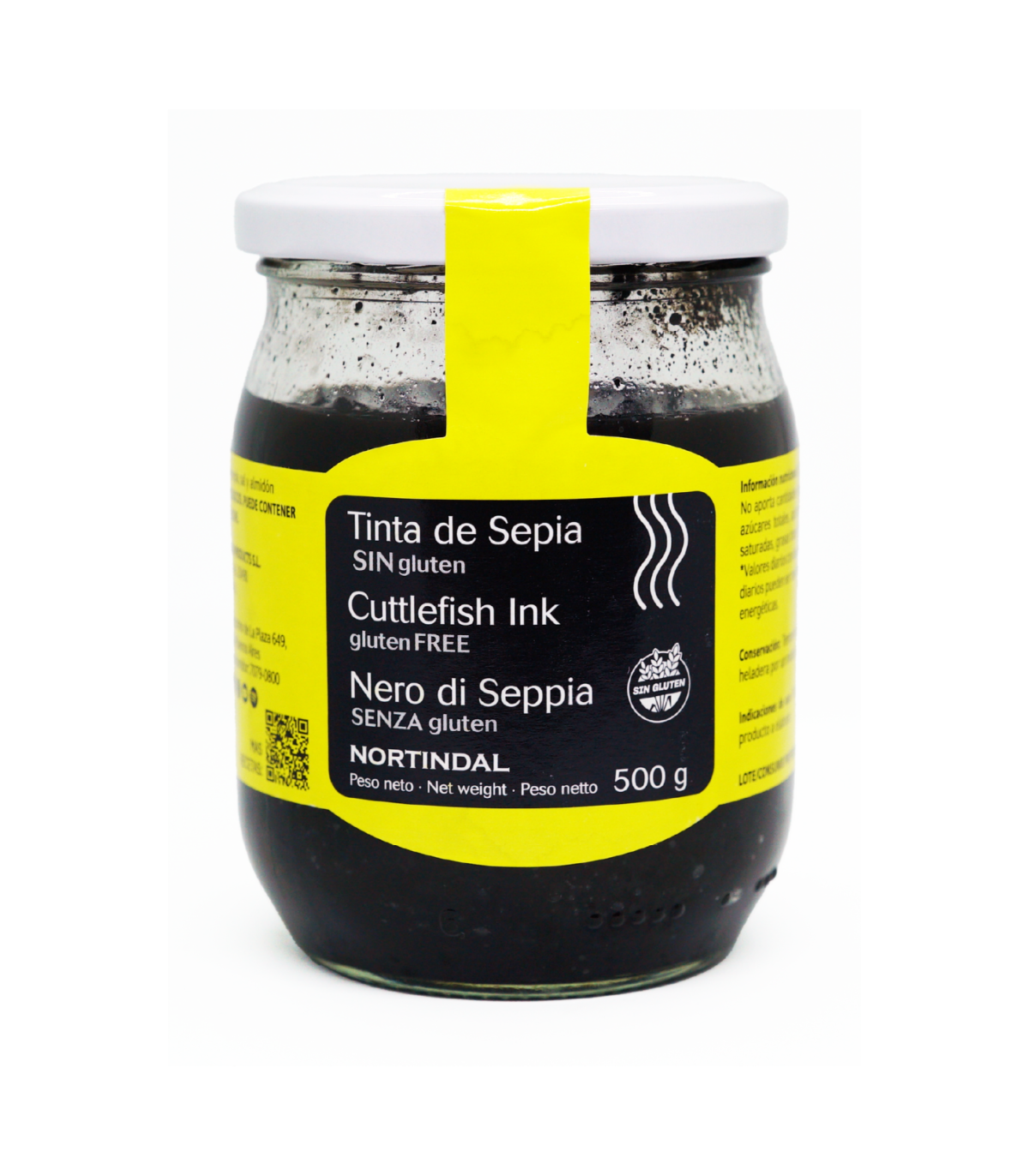 Tinta De Calamar 500g